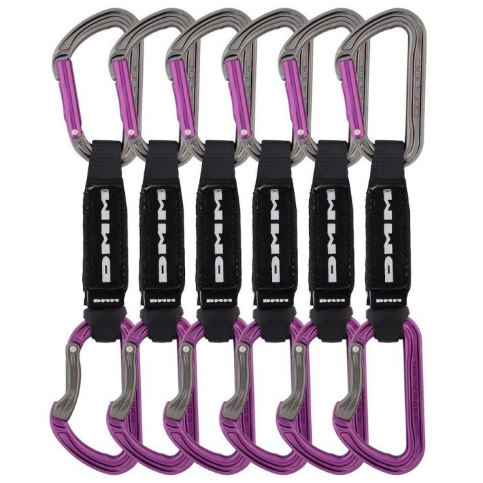 Zestaw ekspresów DMM SHADOW PURPLE 12CM SET 6