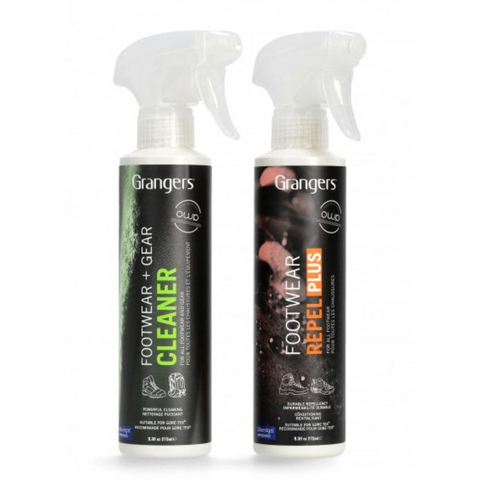 Zestaw do czyszczenia i impregnacji butów GRANGER'S FOOTWEAR REPEL PLUS 275ml +GEAR CLEANER