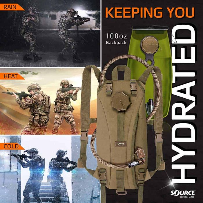 Zestaw hydracyjny SOURCE TACTICAL GEAR 2L BLACK