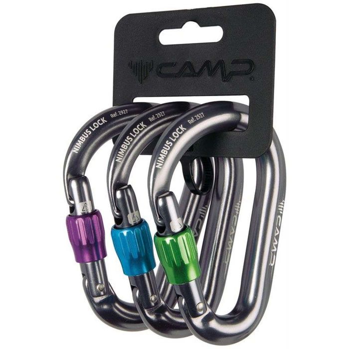Zestaw karabinków CAMP HMS NIMBUS LOCK 3 PACK 