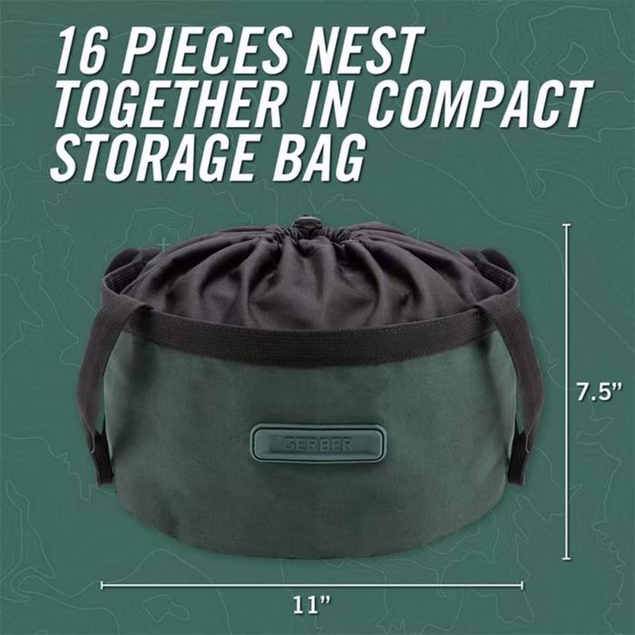 Zestaw naczyń kempingowych GERBER COMPLEAT COOK SET