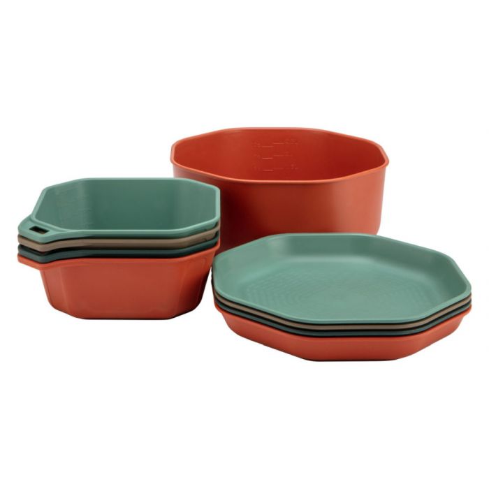 Zestaw naczyń kempingowych GERBER COMPLEAT TABLEWARE SET