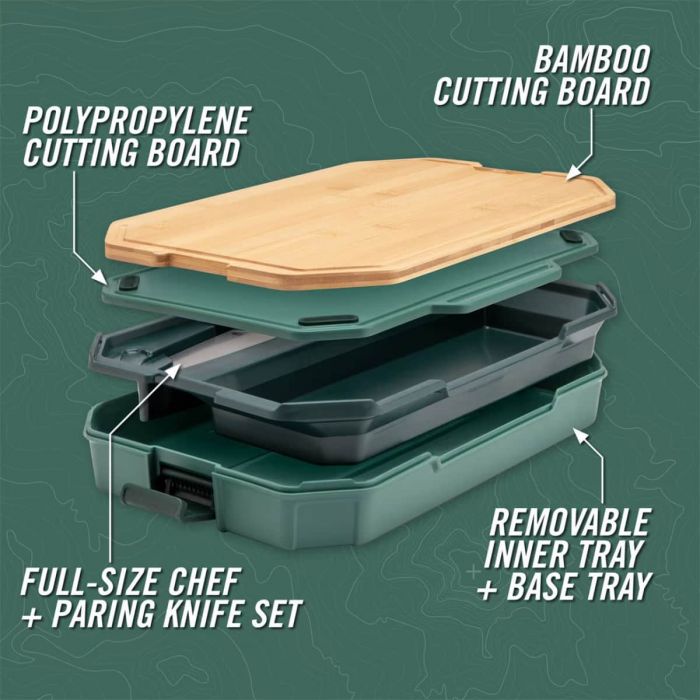 Zestaw noży i desek GERBER COMPLEAT CUTTING BOARD SET