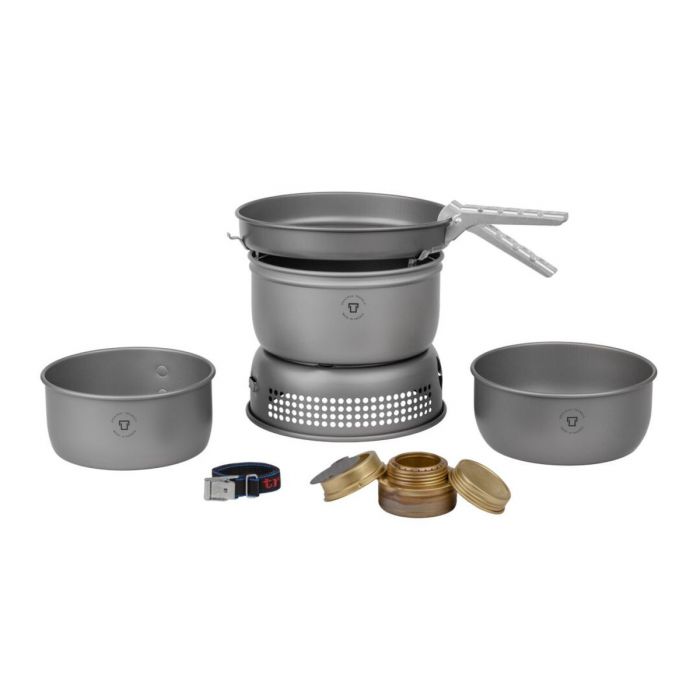 Zestaw turystyczny z palnikiem spirytusowym TRANGIA STOVE 25-1/HA 