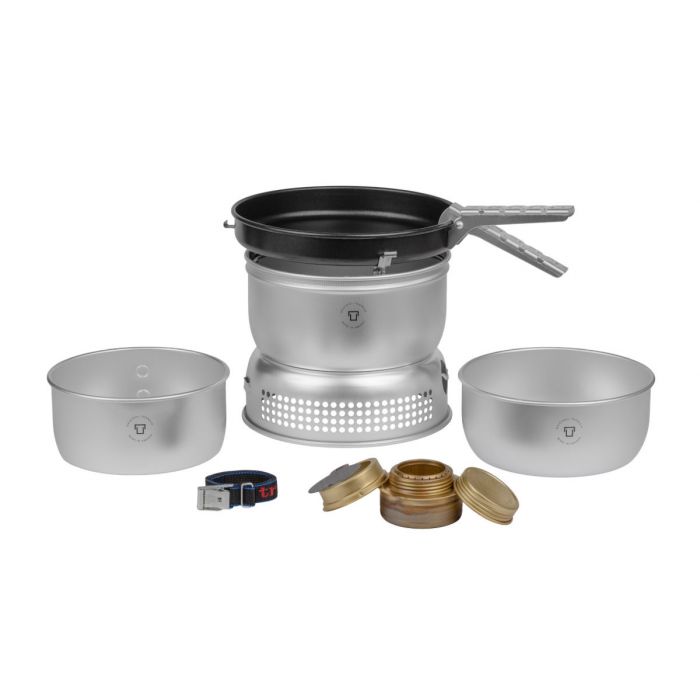 Zestaw turystyczny z palnikiem spirytusowym TRANGIA STOVE ULTRALIGHT 25-3/UL
