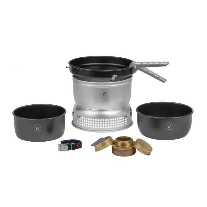 Zestaw turystyczny z palnikiem spirytusowym TRANGIA STOVE ULTRALIGHT 25-5/UL