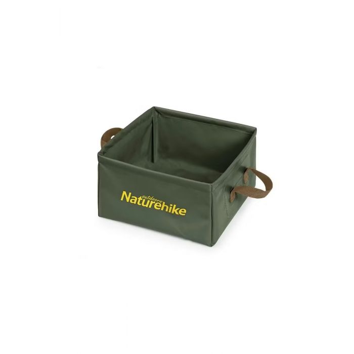 Zlew składany NATUREHIKE SQUARE BUCKET 13L (NH19SJ007) / ARMY GREEN