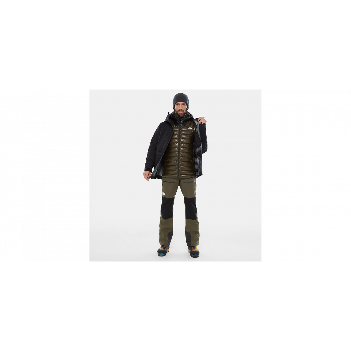 THE NORTH FACE - ＿8__St  Buty The North Face Bergen Leather WP 0A8A9M8O11 męskie, brązowe