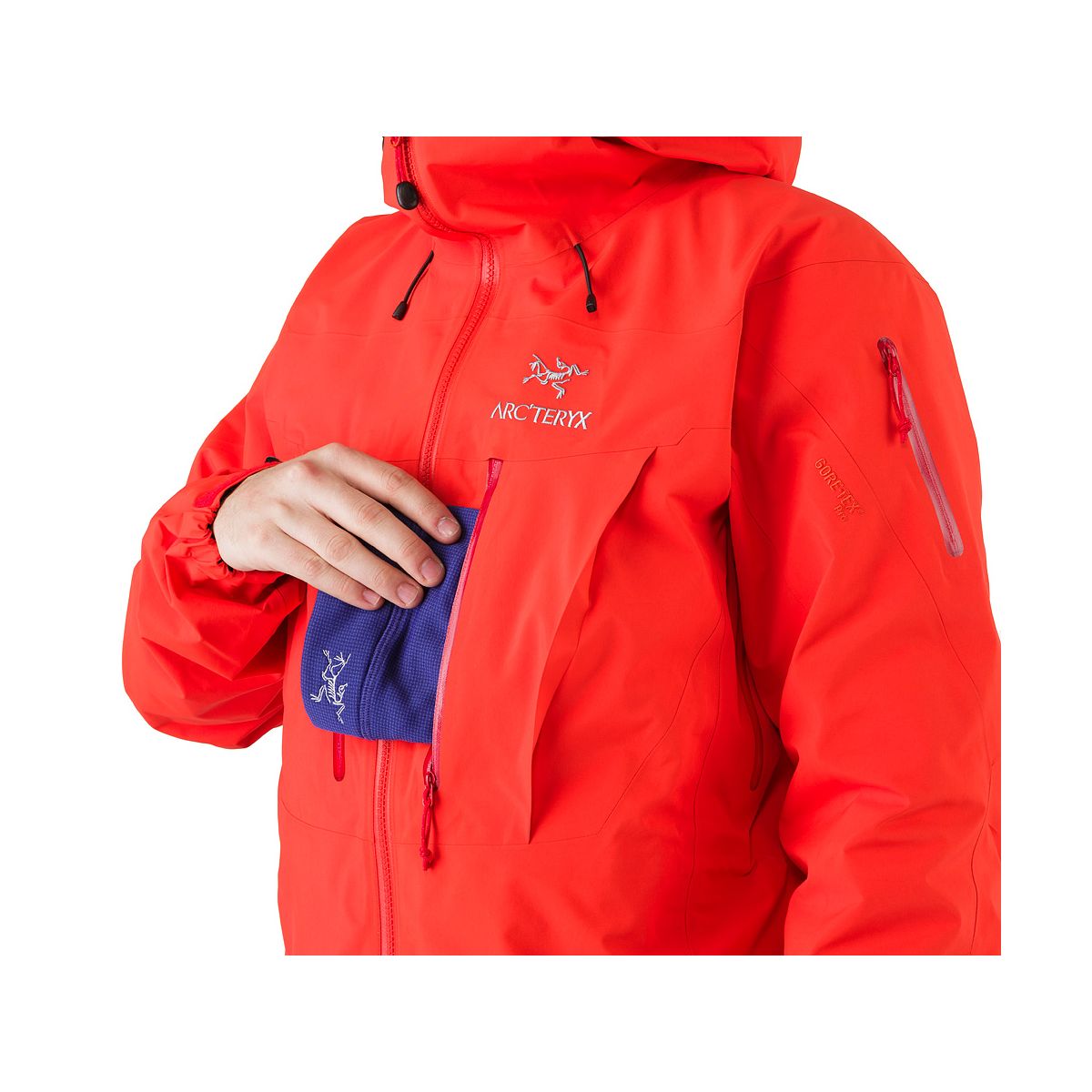 Kurtka nieprzemakalna ARC'TERYX ALPHA SV BLACK - Sklep