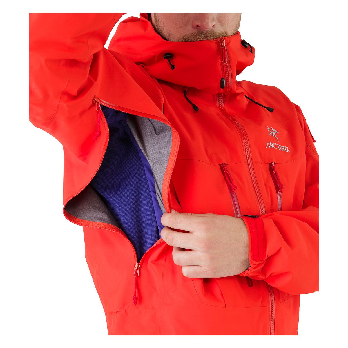 Kurtka nieprzemakalna ARC'TERYX ALPHA SV BLACK - Sklep Polarsport