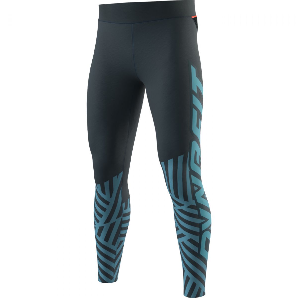 Męskie getry biegowe DYNAFIT TRAIL GRAPHIC TIGHTS Sklep Polarsport.pl