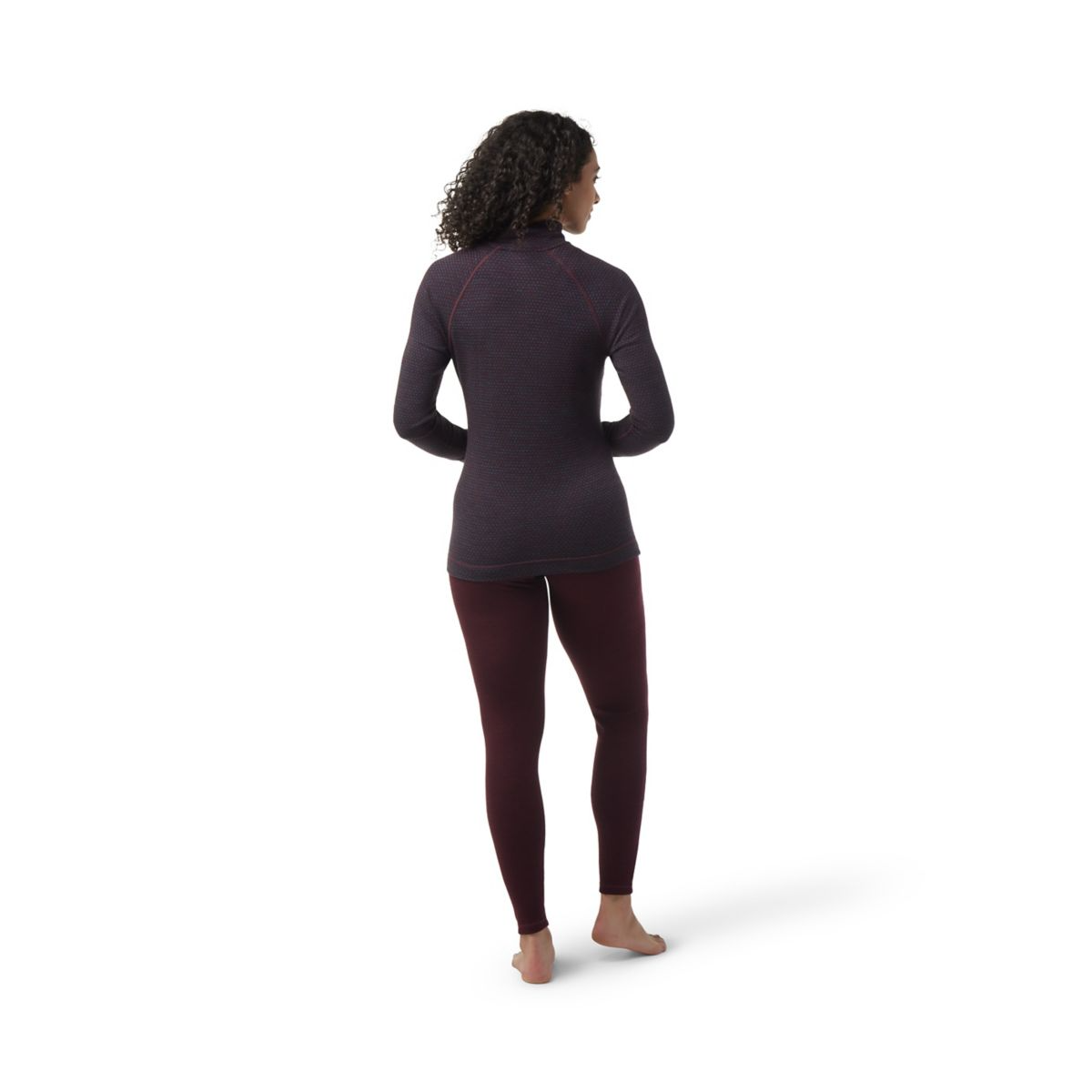 Koszulka SMARTWOOL CLASSIC THERMAL MERINO 250 PATTERN 1/4 ZIP WOMEN'S