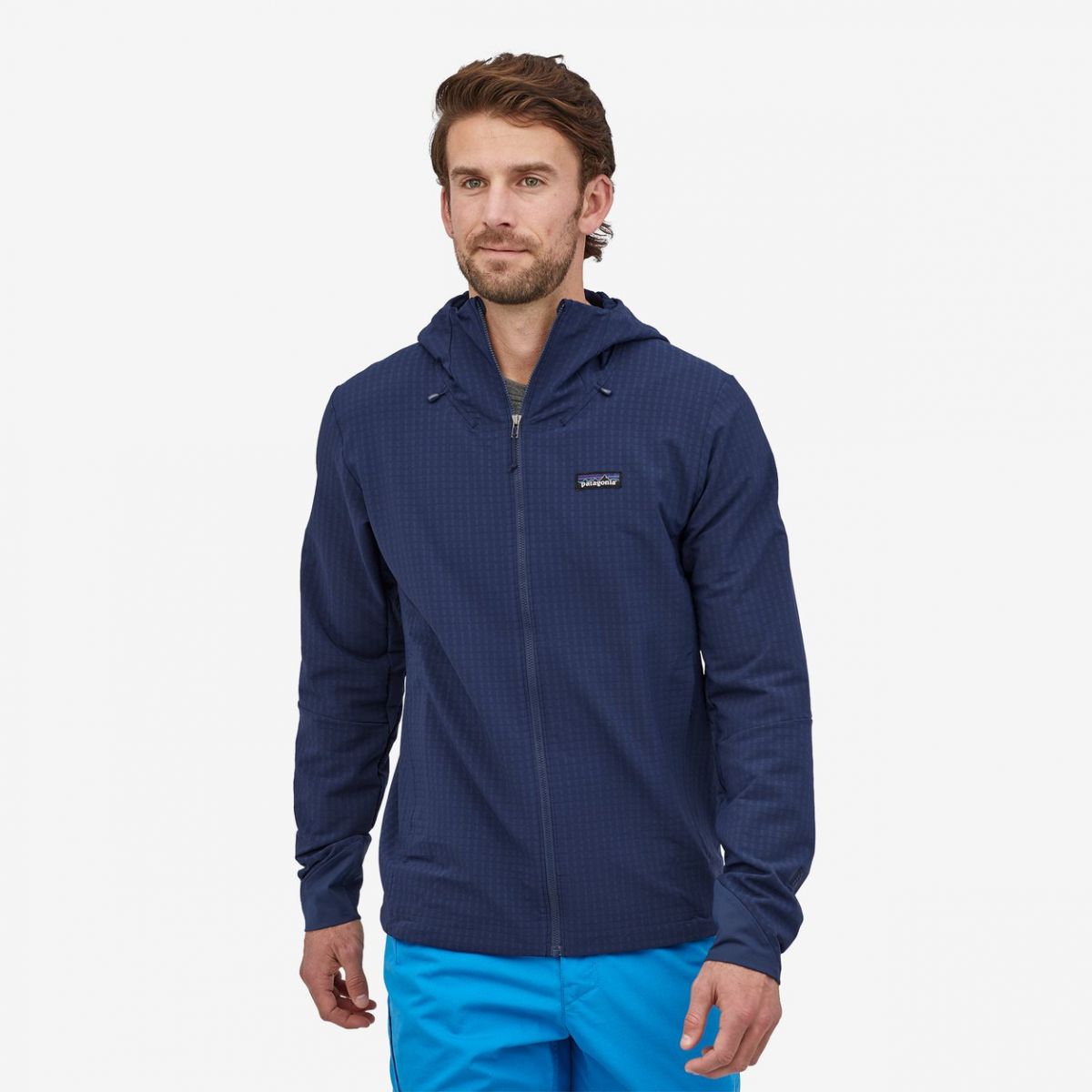 Kurtka męska PATAGONIA R1® TECHFACE HOODY - Sklep Polarsport
