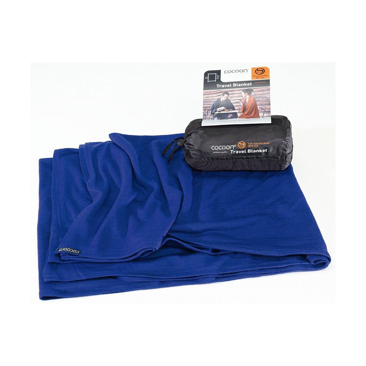 Koc COCOON TRAVEL BLANKET MERINO/JEDWAB sklep polarsport