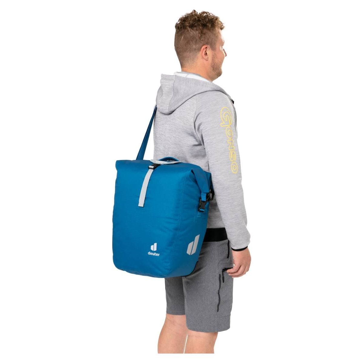 Deuter - ドイター サイクルバッグ ウェイブリッジ 25+5 ファーン D323022-2028 H43×W34×D22cm deuter Weybridge R2502-257 Sakwa rowerowa Deuter Weybridge 25+5 - reef | 8a.pl