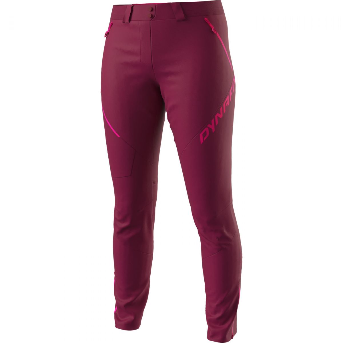Spodnie górskie DYNAFIT TRANSALPER WOMEN'S BEET RED - Sklep